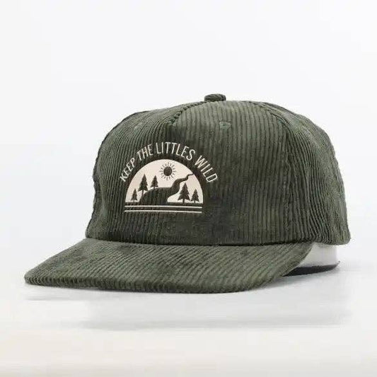 Green Rivers Corduroy SnapBack hat