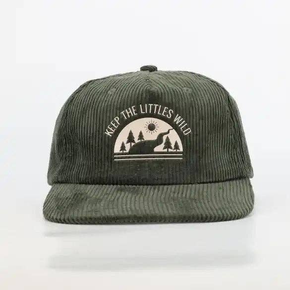 Green Rivers Corduroy SnapBack hat