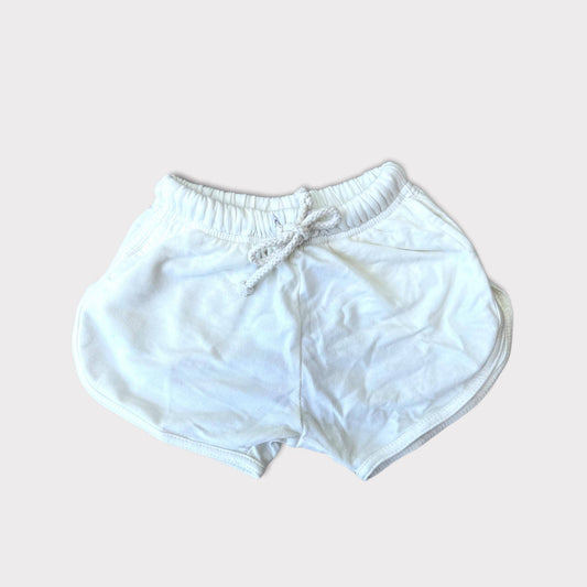 EG Organic Track Shorts - Cream
