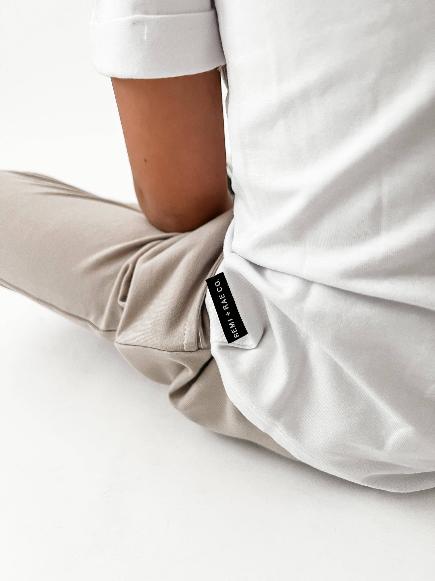 Bamboo Pocket Tee - WHITE