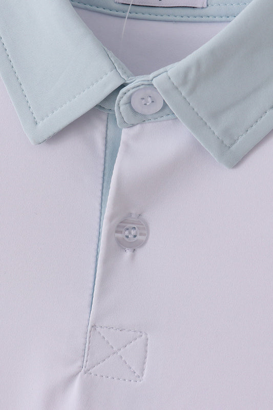 Blue active shorts set