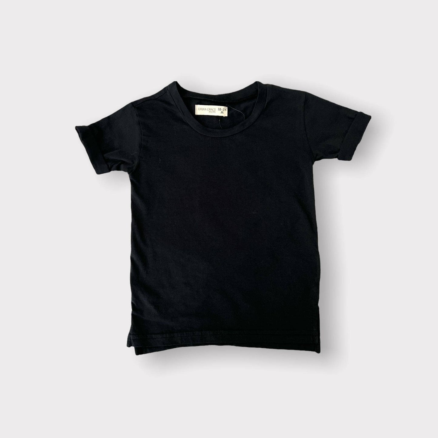 EG Organic Basic Tee - Jet Black