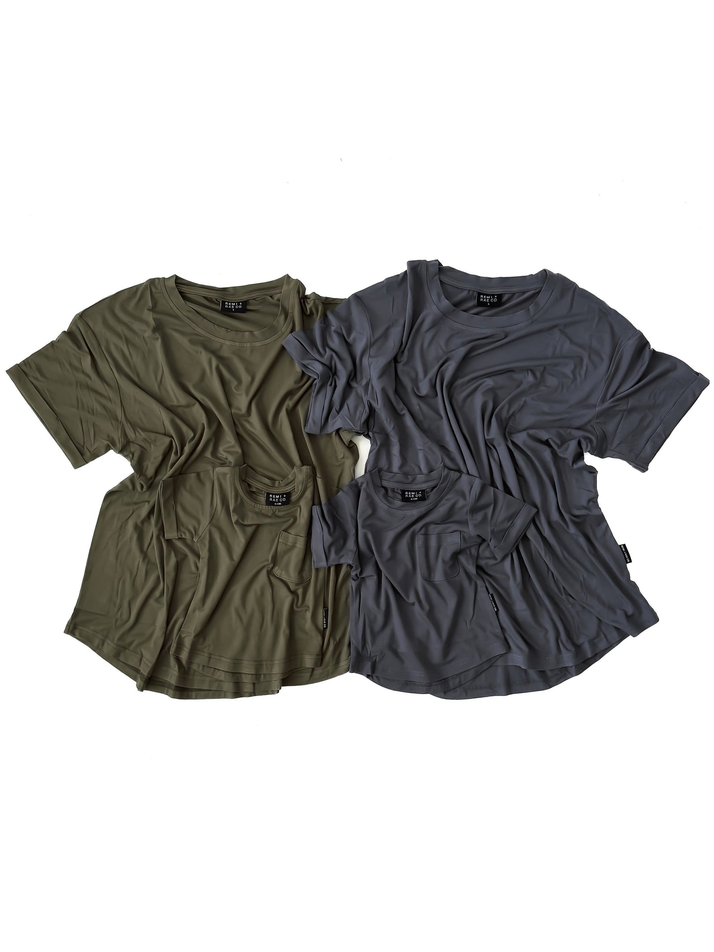 Bamboo Pocket Tee - PINE