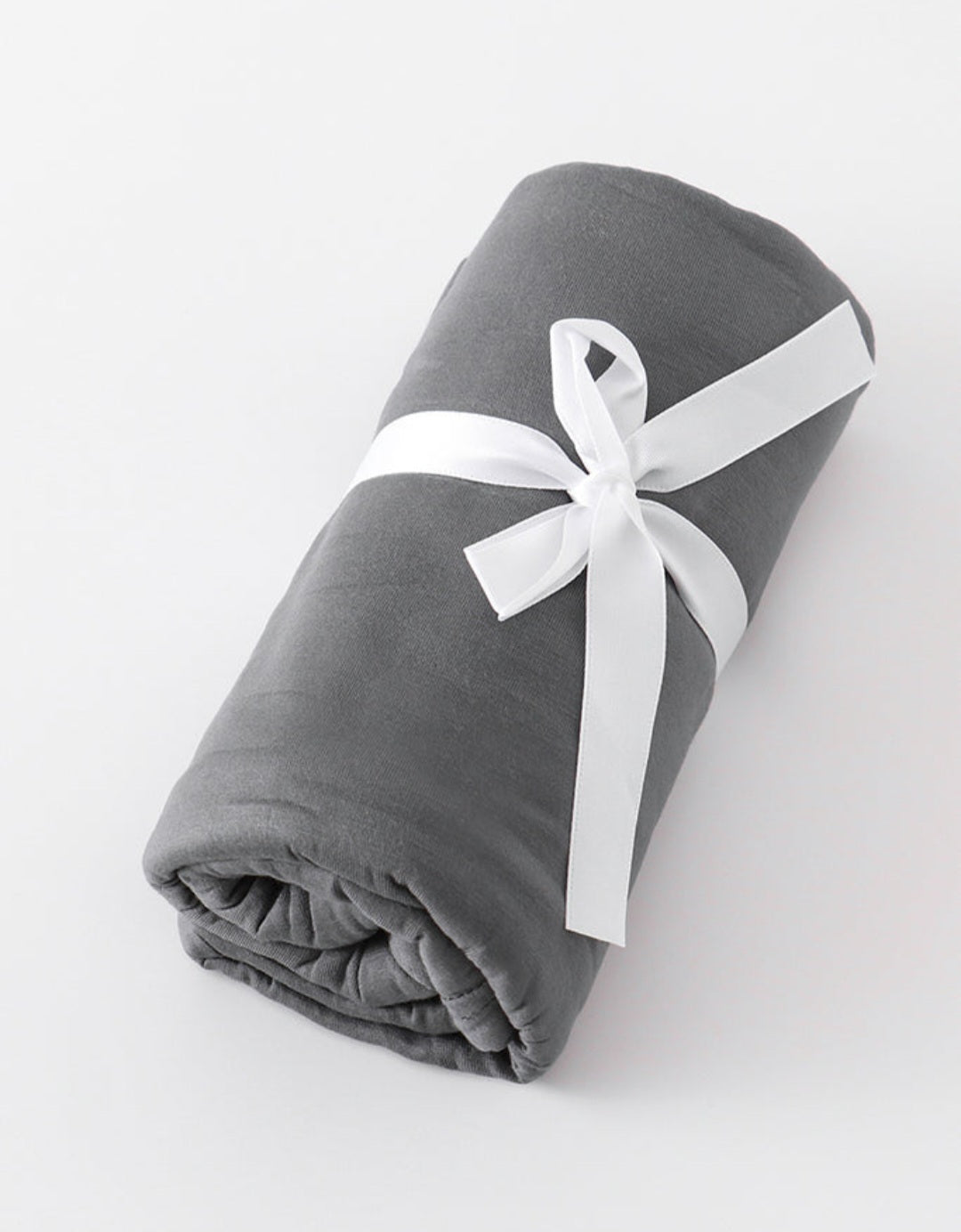 Bamboo - Baby Swaddle Blanket Charcoal