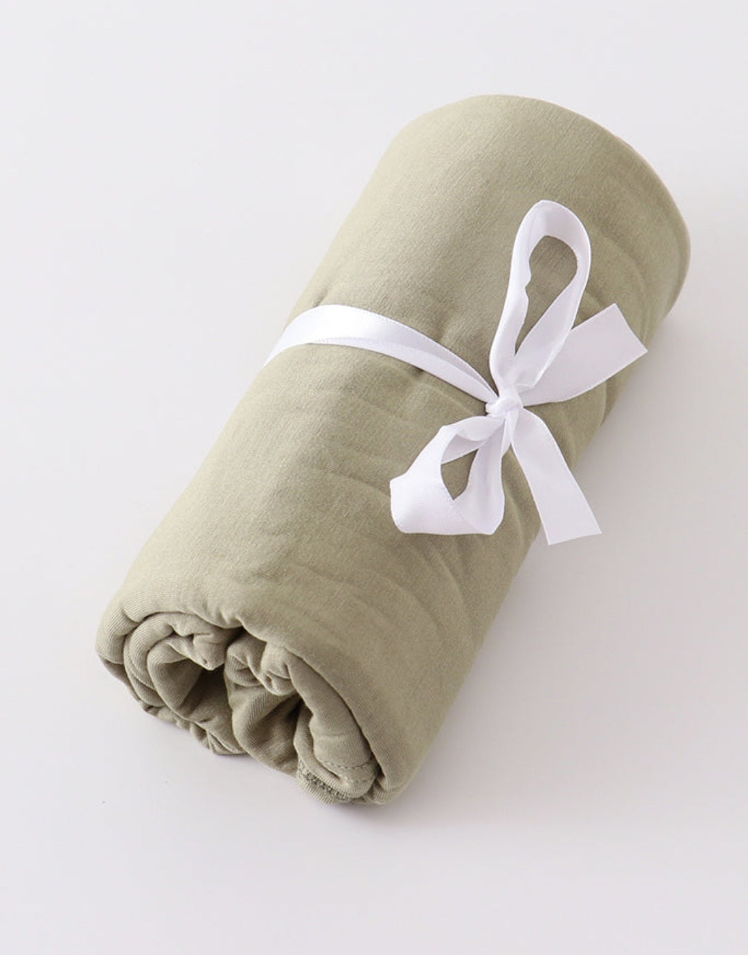Bamboo - Baby Swaddle Blanket Olive