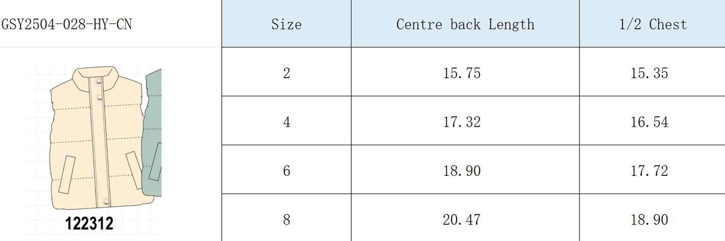 Pink mom&me puffer vest