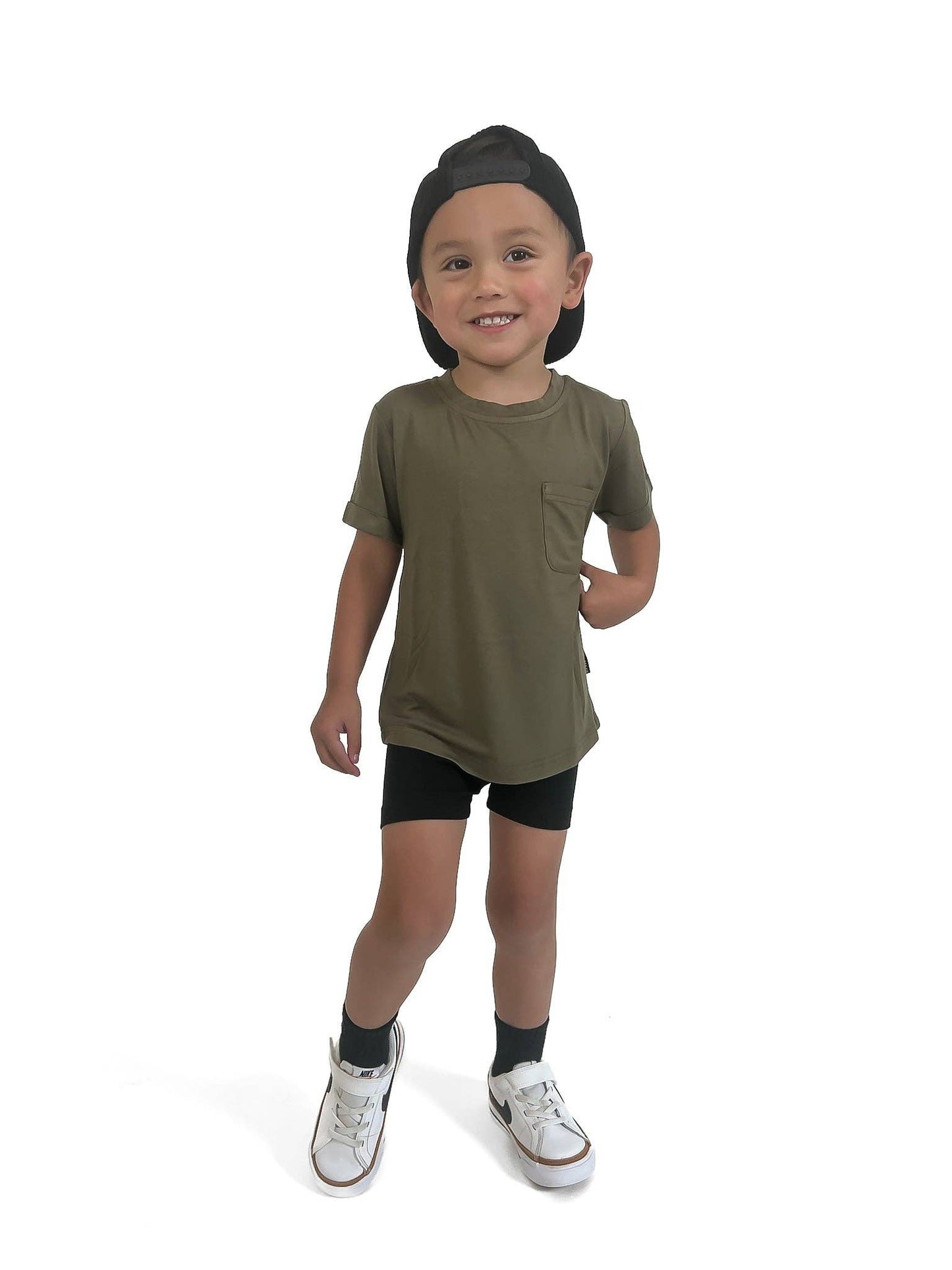 Bamboo Pocket Tee - PINE