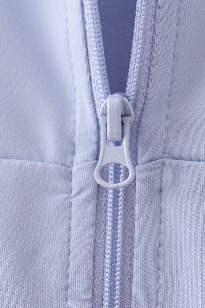 Blue active  flare pants set