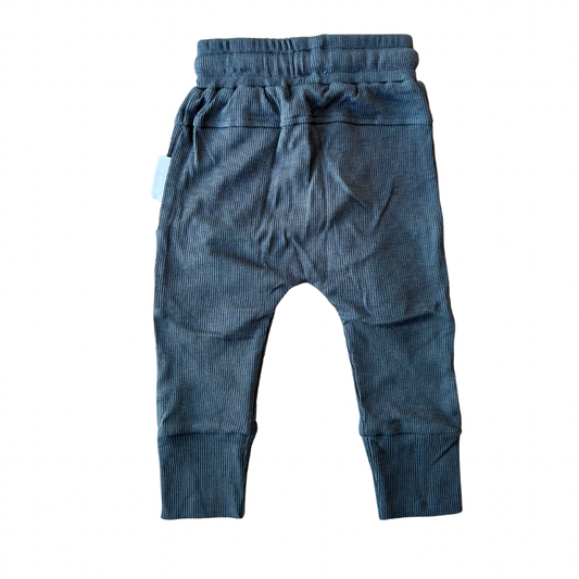 Bamboo Ribbed Joggers - MALIBU